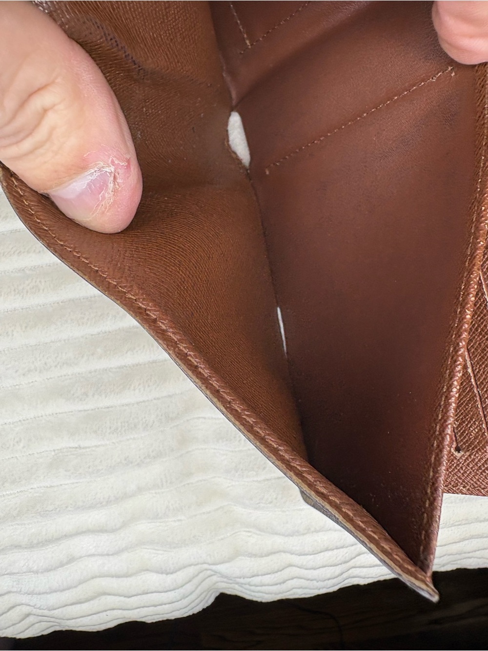 Authentic Louis Vuitton Monogram Bifold Wallet Brown Canvas Leather Coin Pocket - Picture 13 of 16